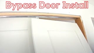 How to Install Sliding Bypass Closet Doors [upl. by Elwood]