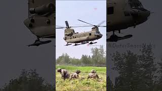 Elite Forces and CH47 Chinook helicopter usairforce [upl. by Chrysler]