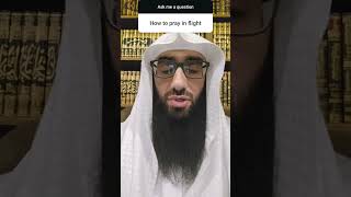 How to pray in flight Airplane  Ustadh AbdulAziz AlHaqqan [upl. by Jere]