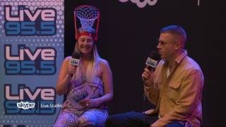 Macklemore  Interview Live 955 [upl. by Niliac]