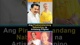 Oldest Living Filipino Actors artista showbiz actors [upl. by Pam]