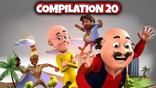 Motu Patlu Compilation 20  Kids Only [upl. by Chong]