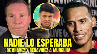 ESTO DIJO JULIO CESAR CHAVEZ Y DAVID BENAVIDEZ DE JAIME MUNGUIA TRAS NOQUEAR A JOHN RYDER [upl. by Akcirahs]