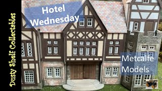 Metcalfe Hotel Wednesday  NEW 2023 release Cardboard model kit [upl. by Levinson]