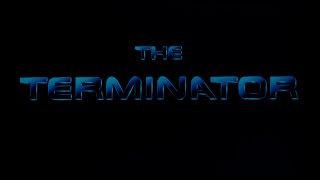 The Terminator 1984 Opening credits scene 4K HDR Mono [upl. by Isej317]