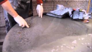 Polishing Concrete Countertops [upl. by Teraj400]