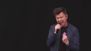 Rick Astley  Never Gonna Give You Up  Live at The Isle of Wight Festival 2019 [upl. by Hildegard]