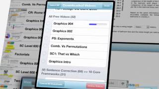 GMAT iPad App Commercial GMAT Prep Videos [upl. by Ruthann]