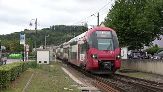 CFL 2201 komt aan in station Diekirch 4K [upl. by Aryad650]