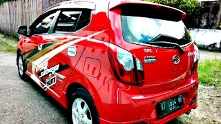 Dijual Mobil Ayla X Elegant Matic Tahun 2016 Merah HP085246902754 [upl. by Wareing]