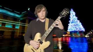 Christmas Jazz Guitar  Ill Be Home For Christmas [upl. by Kirat]