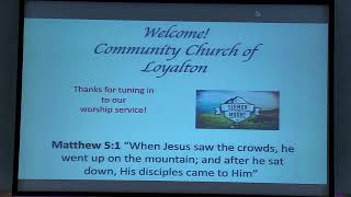 Community Church of Loyalton worship service for May 16 2021 [upl. by Waylon2]