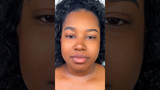 Quick brow tutorial using the nyx hd concealer to clean up my brows brows subscribe makeup [upl. by Ailed]