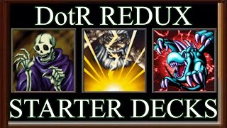 YuGiOh Duelists of the Roses Redux Mod Starter Deck GuideLists [upl. by Ubald]