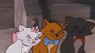 THE ARISTOCATS MOVIE CILP  OMALLEY SAVES MARIE [upl. by Aneri814]