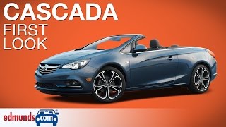 2016 Buick Cascada First Look  Detroit Auto Show [upl. by Ztnaj]