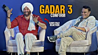 Gadar 3 Confirm after Gadar 2 Success  Sunny Deol Reaction Says It All  Apne 2 [upl. by Spillar]