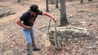 Catching and Bagging 6foot Rattlesnake [upl. by Eseryt]