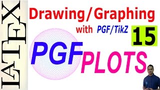 Basic and Advanced DrawingGraphing in LaTeX Using PGFTikZ PGFPLOTS Part15 [upl. by Seton445]