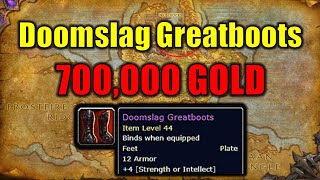 Wow Gold Farm Ep28  100K 1MIL Gold  Doomslag Greatboots Gold farm [upl. by Tolland]