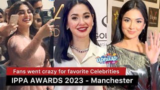 IPPA Awards 2023 with Hania Aamir Humayun Saeed Hiba Bukhari Mehwish Hayat Ayesha Omar [upl. by Aicram]