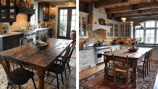 farmhouse kitchen design explore rustic charm [upl. by Nelie]