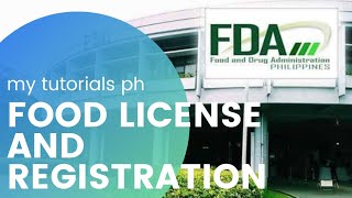 FDA FOOD LICENSE TO OPERATE AND CERTIFICATE OF REGISTRATION [upl. by Farr591]