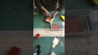 Tips amp Tricks wetmolding Vegtan leather [upl. by Waly567]