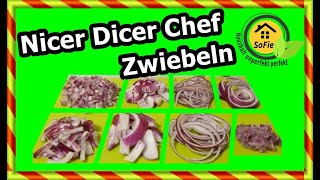 TEST Kann der Chef ZWIEBELN schneiden NICER DICER Chef SoFie Haushalt Unperfekt Perfekt [upl. by Sussna360]