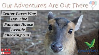 Center Parcs Vlog  Elveden Forest  Day Five  Pancake House  CheckOut Day  More Deers [upl. by Naehgem]