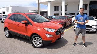 Is the 2020 Ford EcoSport a subcompact SUV worth buying [upl. by Zertnom]