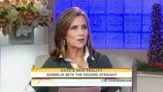 Kate Gosselin on Today Show 12110  Two of the Plus 8 suffer from anger issues [upl. by Anehs]