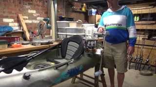 Variable Speed Controller modification to 18lb Water Snake outboard on Aquayak kayak [upl. by Bible126]