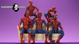 Who made the Best Homecoming SpiderMan Legends Mezco Mafex Figuarts Diamond [upl. by Berg]