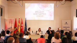 Presentación del ganador de la XXVII edición del Premio Cervantes Chico 2023 [upl. by Dearr]