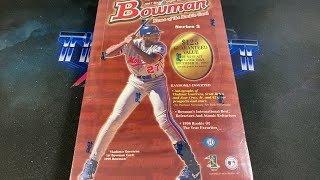 1997 BOWMAN SERIES 2  Turn Back the Clock Tuesday [upl. by Llecrep561]