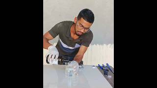 Acid vs Lock 😳 tug of war shorts science chemical experiment viral [upl. by Harwill]