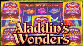 Aladdins Wonders Bonus and Massive Gamble BOOKIES SLOTS UK FOBT [upl. by Notsuh770]