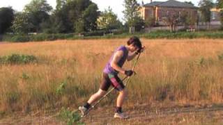 RollerSki lesson1mpg [upl. by Namruht591]