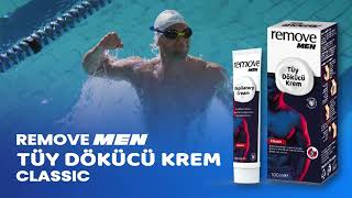 REMOVE MEN Tüy Dökücü Krem SportClassic [upl. by Elleron881]