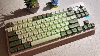 Gateron Milky Yellow PRO Linear on EPOMAKER TH80 Pro [upl. by Tuppeny]