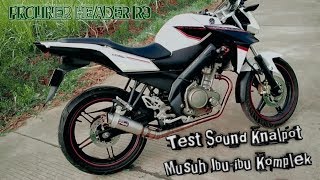 Test Sound Knalpot Proliner Proliner Testsound Vixion [upl. by Ruben]