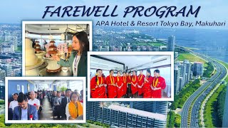 Farewell Program 2024  APA Hotel amp Resort Tokyo Bay  Everest International School Japan EISJ [upl. by Nainatrad491]