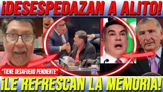 ¡ EN PLENA SESIÓN  ¡ D35P3D4Z4N A ALITO  ¡YA NO TIENE ESCAPATORIA   La Voz de la 4T [upl. by Arenat722]