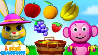 La chanson des fruits  Apprendre les fruits  Comptines  Chanson pour enfants  À Bébé Chansons [upl. by Georgi973]