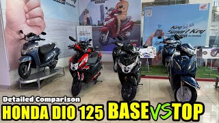 New Honda Dio 125 All Variants Full Comparison Video  Watch This Before Buying Honda Dio 125 [upl. by Robb]