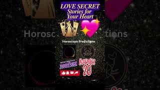 Cancer Love Secret  Horoscope Story Your Heart on November 2024 Tarot Zodiac Shorts Short [upl. by Meraree]