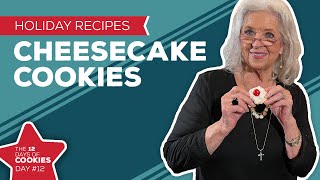 Holiday Cooking amp Baking Recipes Cheesecake Cookies Recipe  12th Day of Christmas Cookies [upl. by Gausman445]