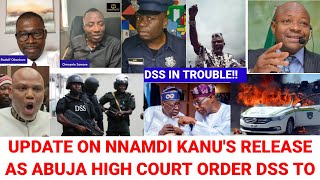 Update On Mazi Nnamdi Kanus Release As Court Order DSS To Obey Ruling [upl. by Yance]