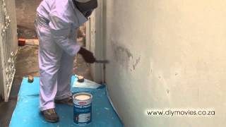 How to repair Peeling Paint on Plaster [upl. by Ueihtam172]